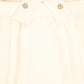 Bace Collection Cream Scallop Pleated Jumper [FINAL SALE]