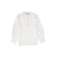Le Bourdon Ivory Mandarin Collar Shirt [FINAL SALE]