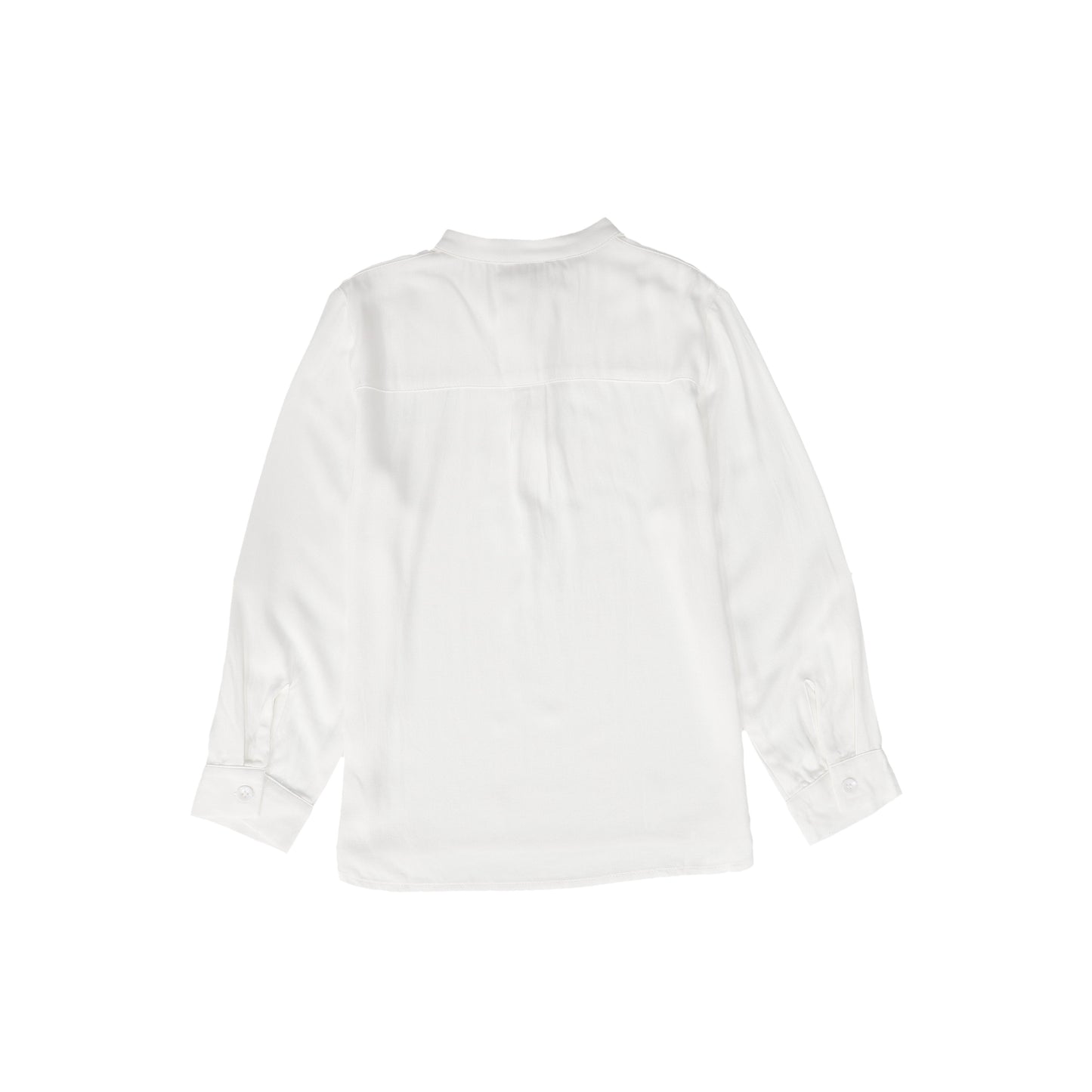 Le Bourdon Ivory Mandarin Collar Shirt