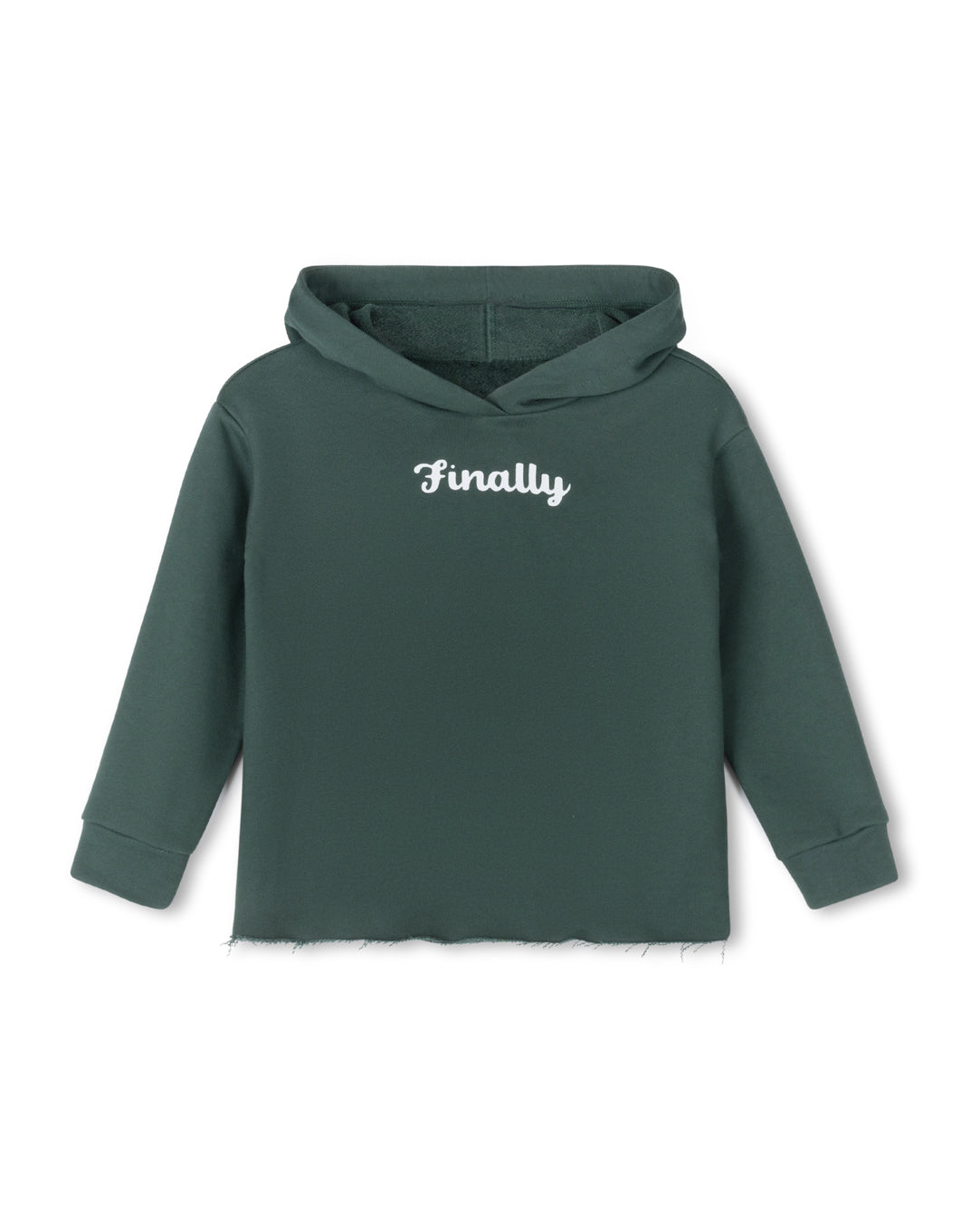 PHIL AND PHOEBE GREEN WORDED SWEATSHIRT