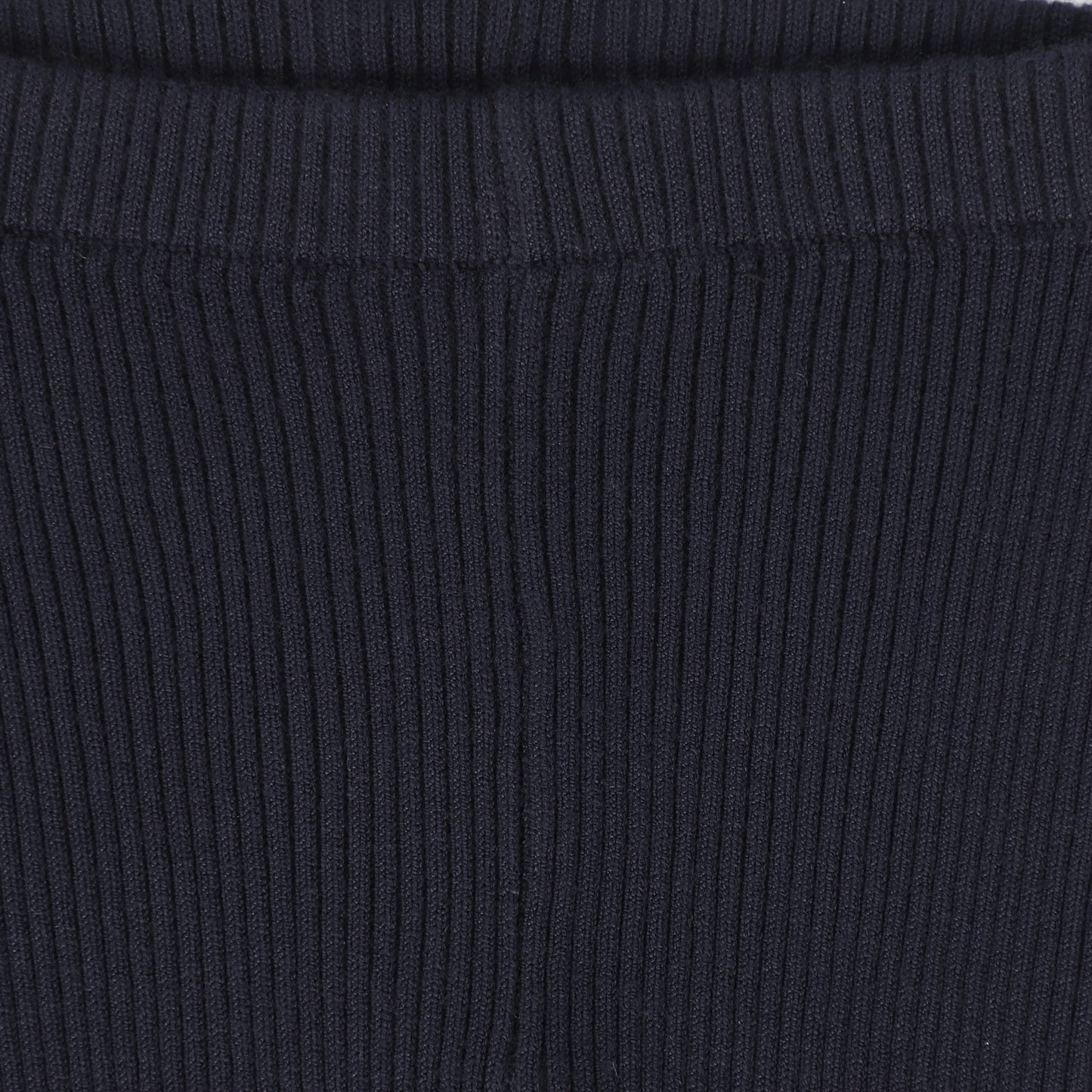 Bamboo Navy Ribbed Knit Sweater Set [FINAL SALE]