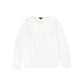 BAMBOO WHITE SCALLOP COLLAR BLOUSE