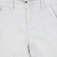 BAMBOO LIGHT GREY BUTTON SHORTS
