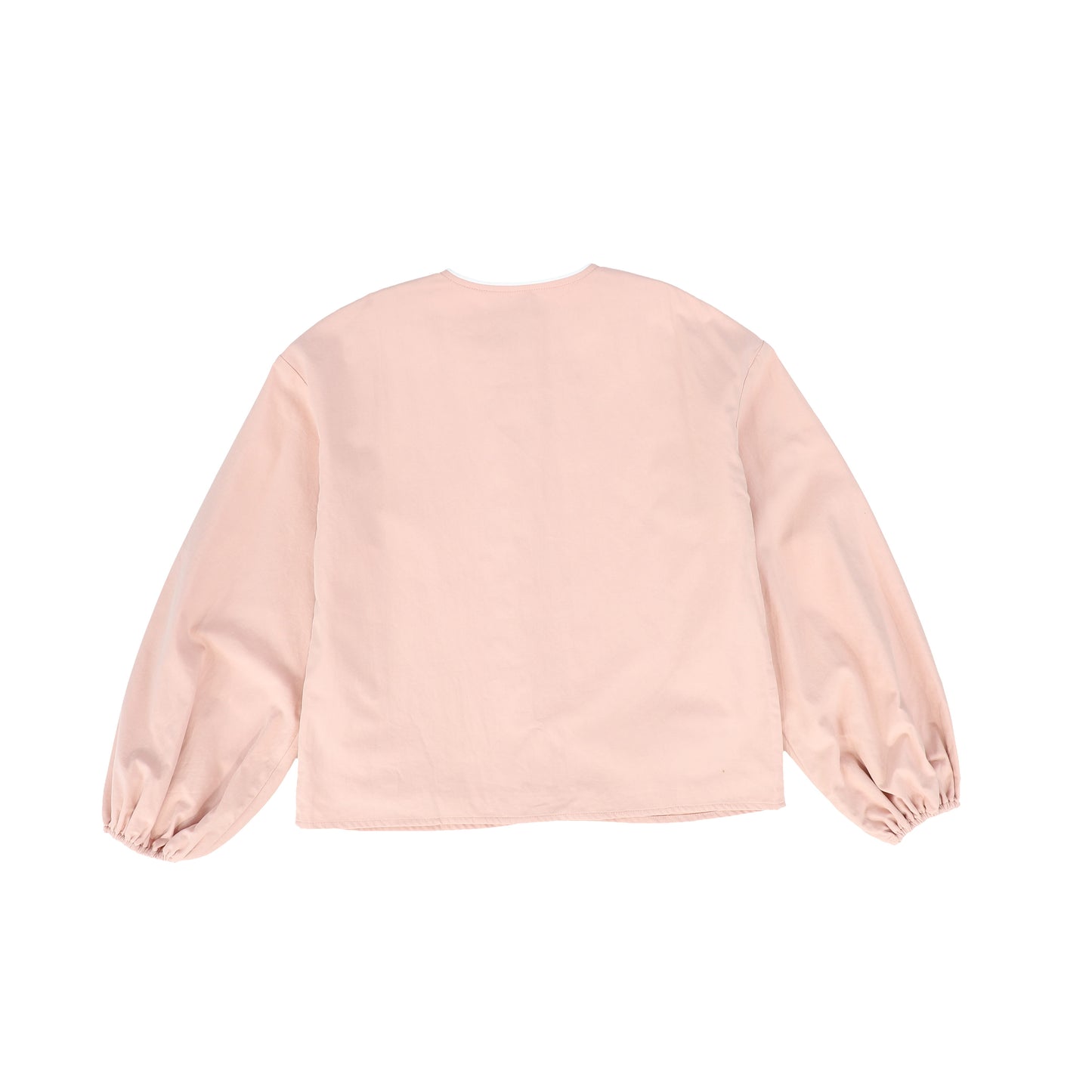 BAMBOO PINK PIPED BLOUSE