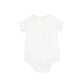 BAMBOO WHITE PETER PAN COLLAR ONESIE