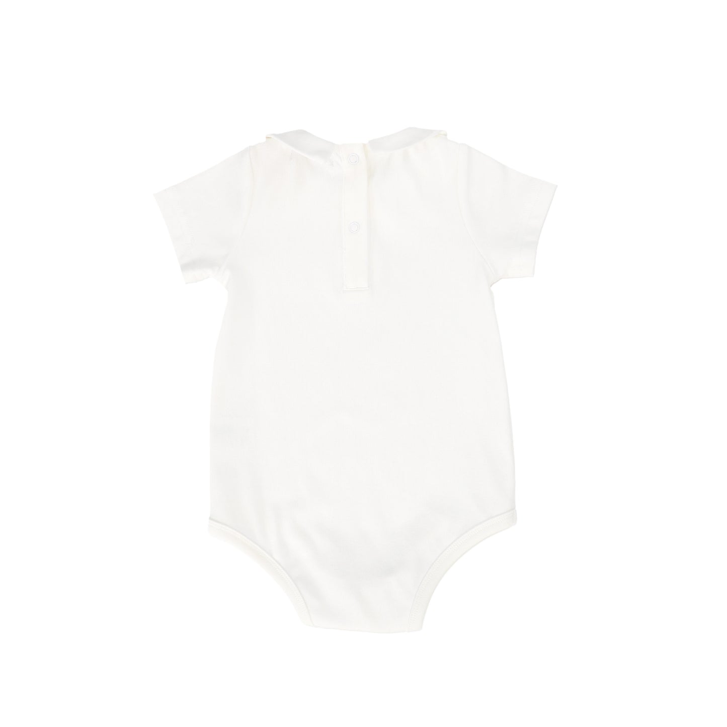 BAMBOO WHITE PETER PAN COLLAR ONESIE