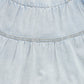 BAMBOO LIGHT BLUE DENIM WASH SKIRT [FINAL SALE]