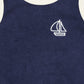 BAMBOO NAVY TRIM TERRY TANK [FINAL SALE]