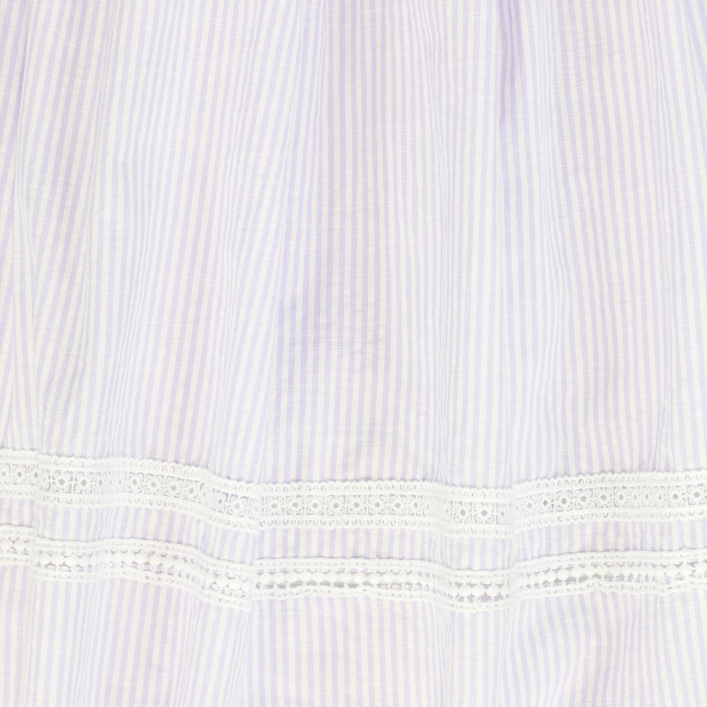 BAMBOO LILAC SMOCKED STRIPED SKIRT