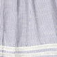 BAMBOO NAVY/WHITE STRIPED SMOCKED SKIRT [FINAL SALE]