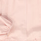 BAMBOO PINK POPLIN TIERED PLEATED DRESS [FINAL SALE]