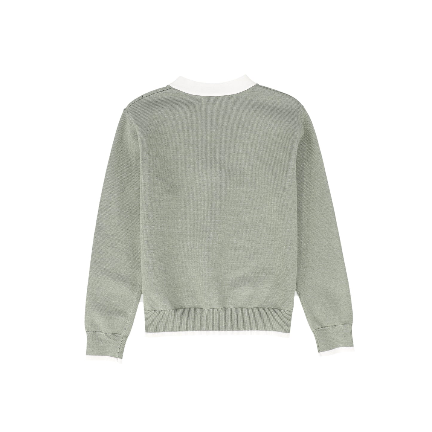 LE BOURDON GREEN TRIM CARDIGAN