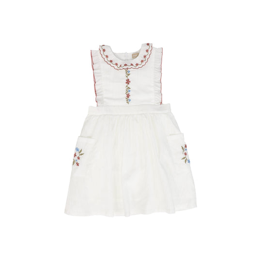 ONE CHILD IVORY EMBROIDERED JUMPER