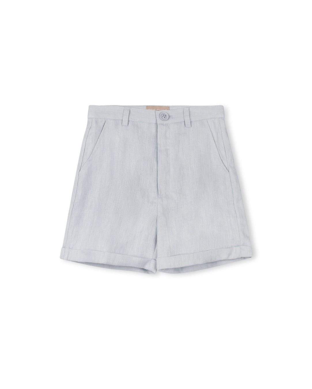 ONE CHILD BLUE STRIPE LINEN SHORTS