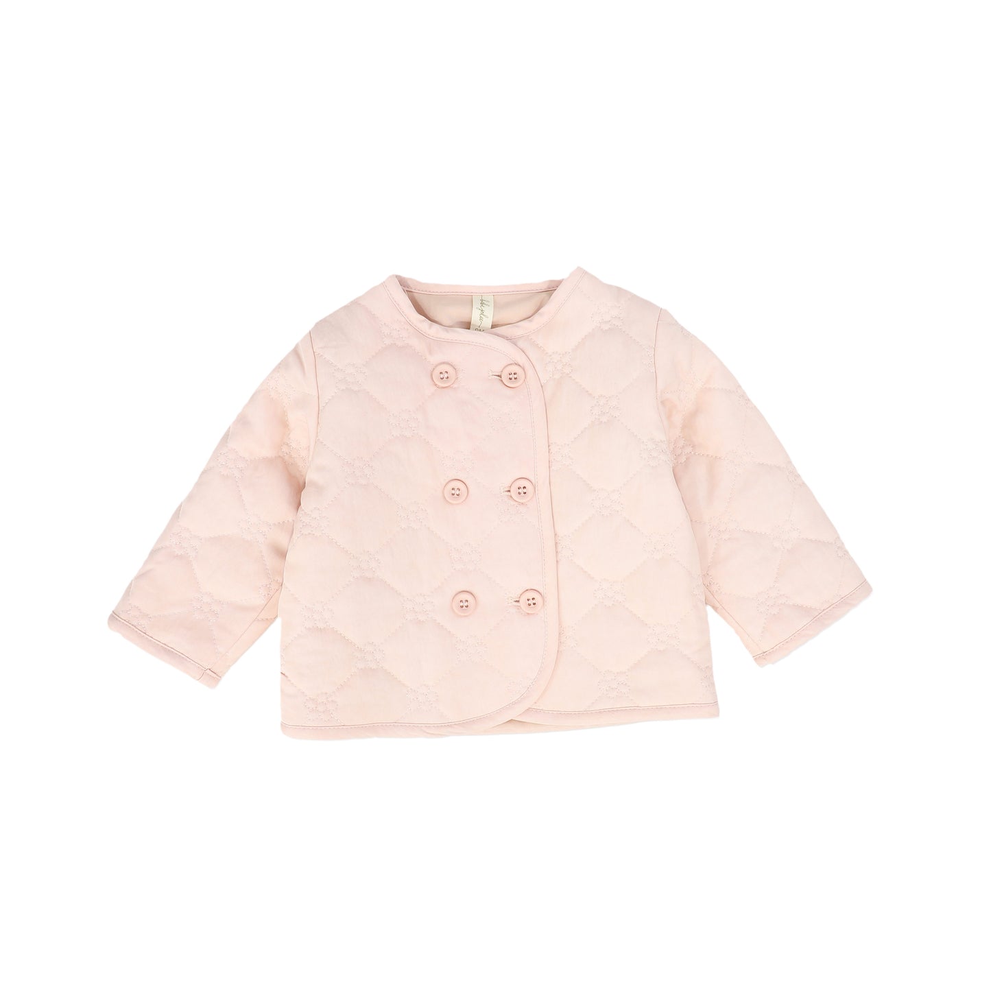 BEBE JOLEE PINK FLOWER QUILTED JACKET