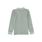 BACE COLLECTION GREEN TRIM COLLAR POLO [FINAL SALE]