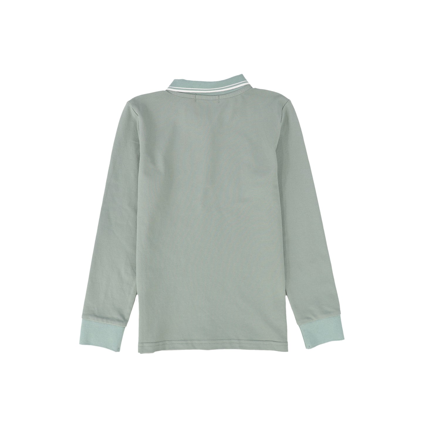 BACE COLLECTION GREEN TRIM COLLAR POLO [FINAL SALE]