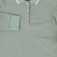 BACE COLLECTION GREEN TRIM COLLAR POLO [FINAL SALE]