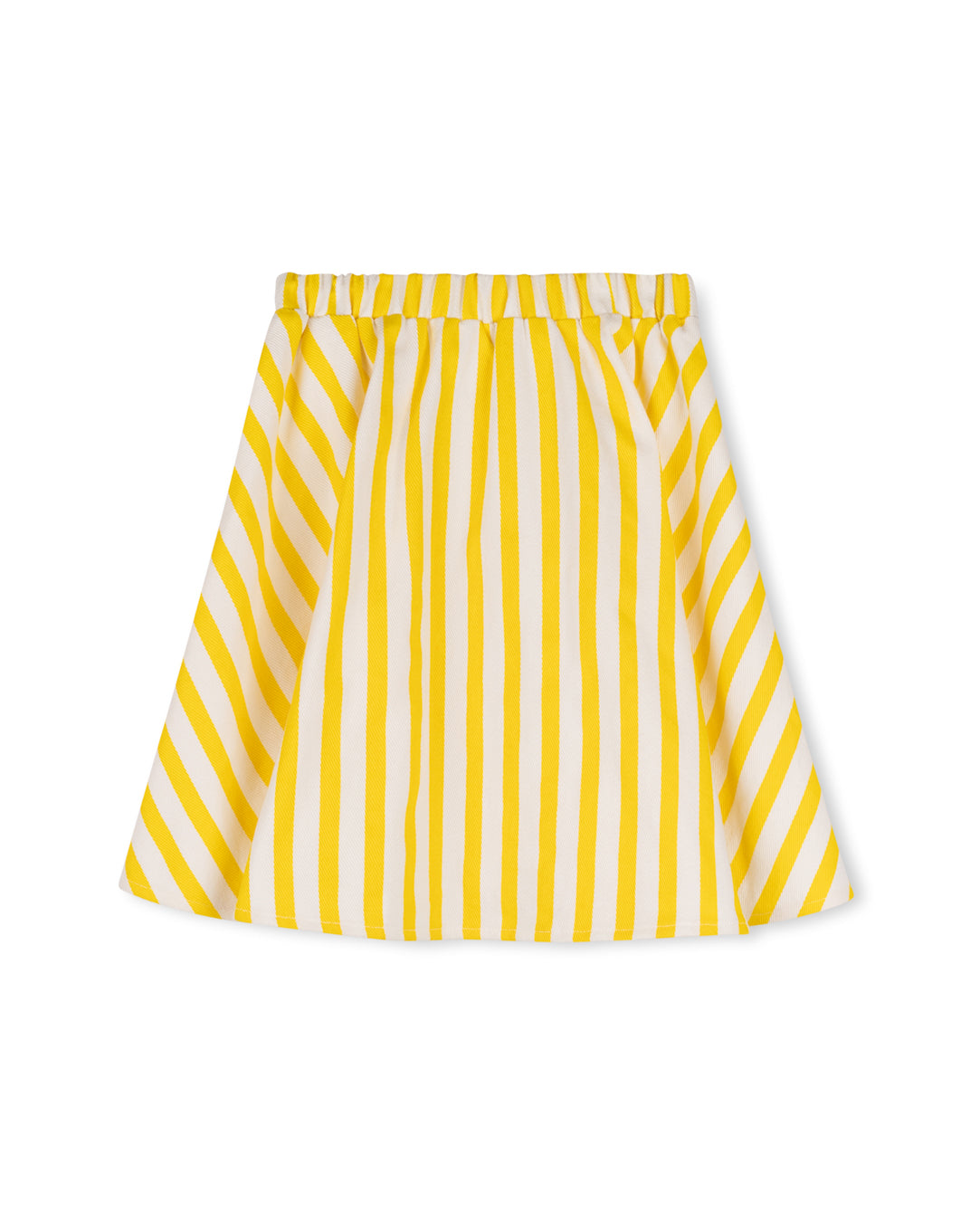 PHIL AND PHOEBE YELLOW DENIM STRIPE SKIRT