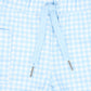 WATER CLUB LIGHT BLUE GINGHAM SWIM SHORTS