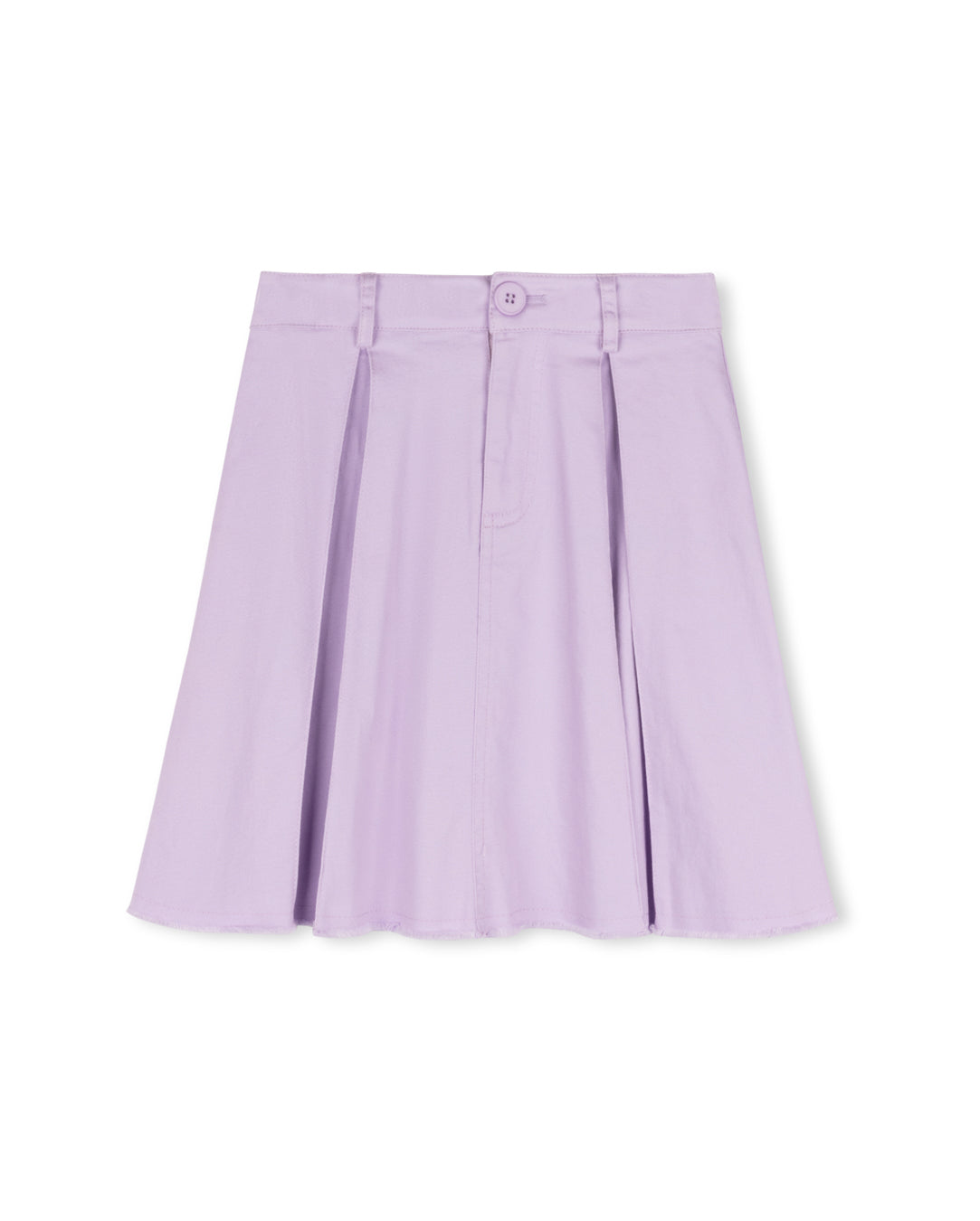 CABANA PURPLE FRONT PLEAT SKIRT