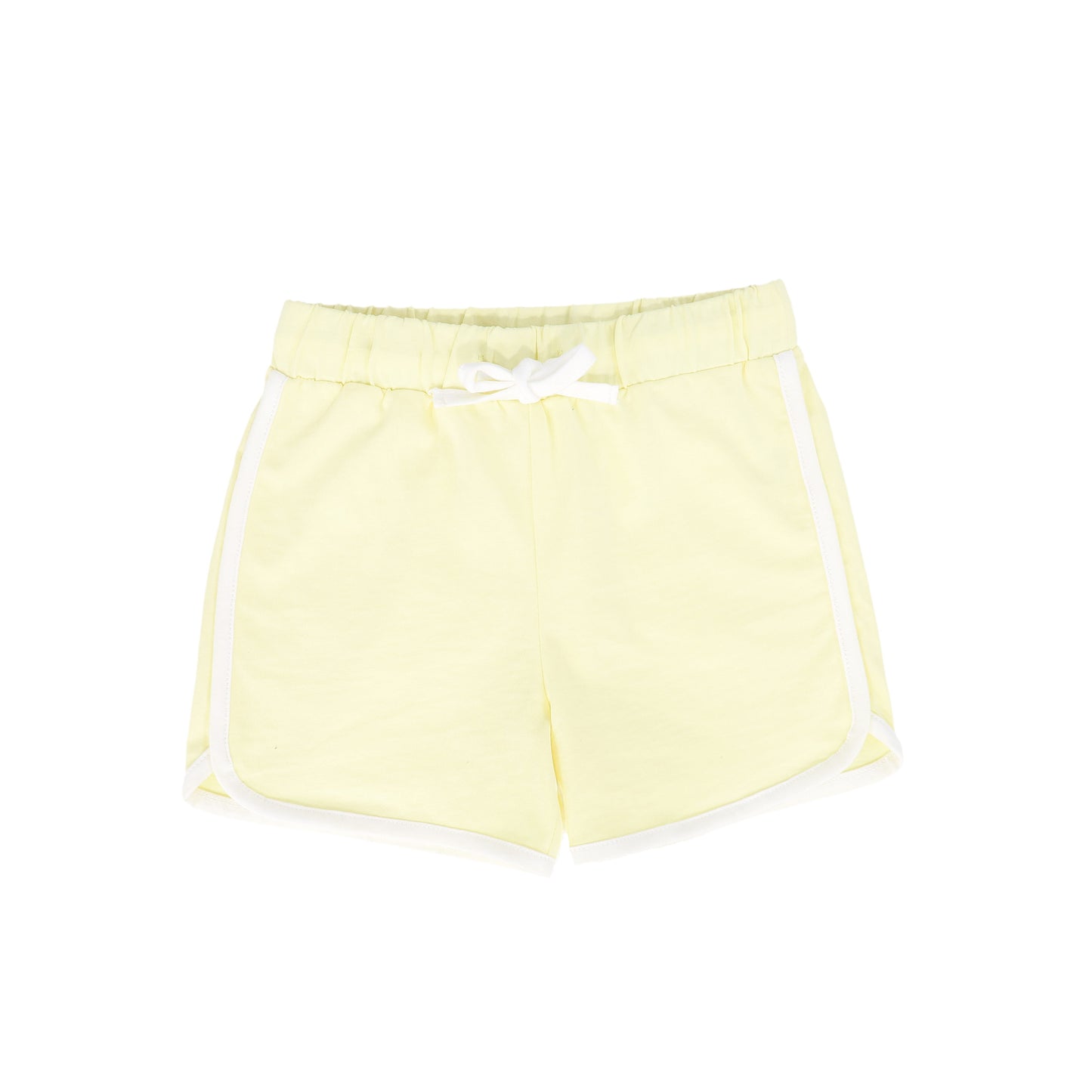 BAMBOO YELLOW TRIM SHORTS