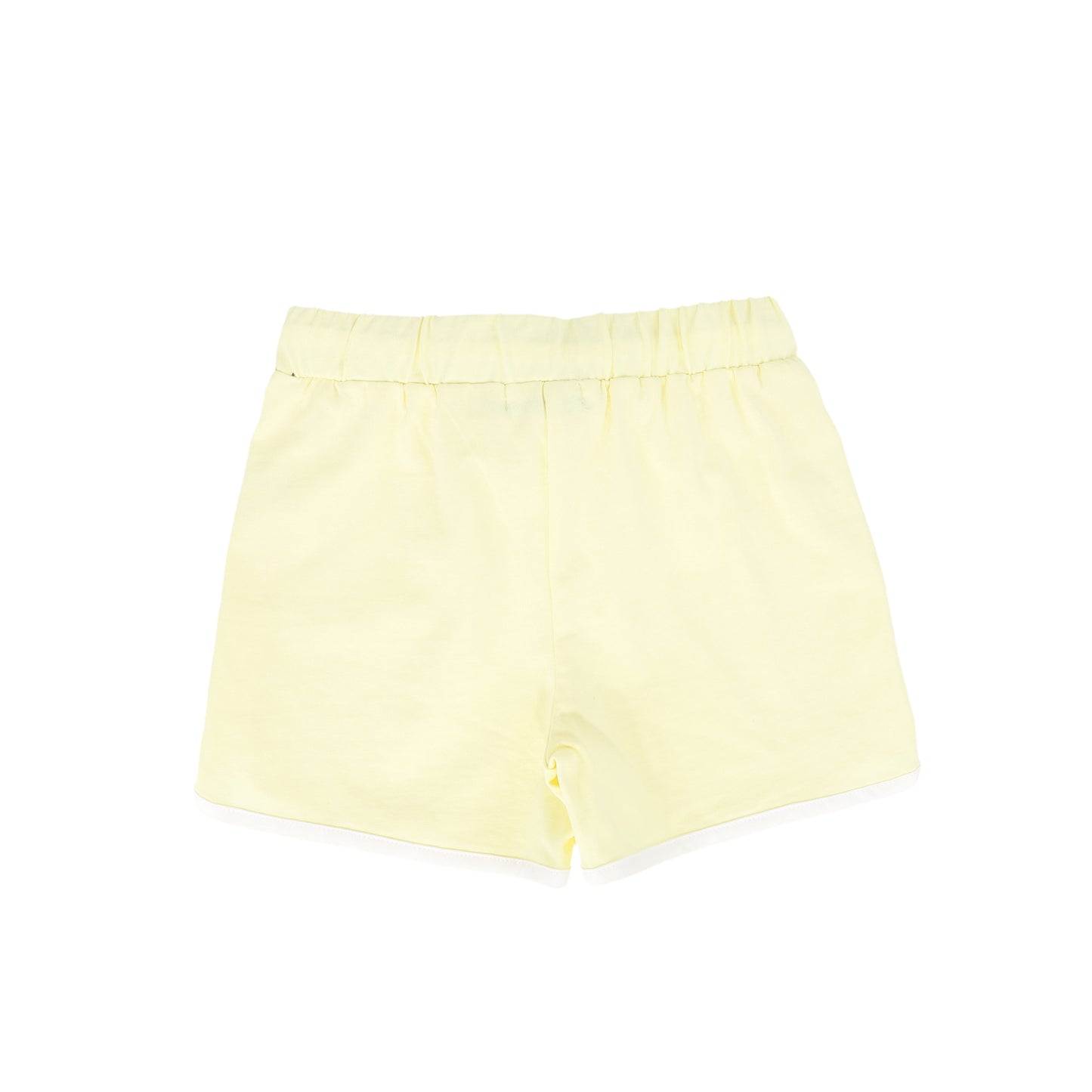 BAMBOO YELLOW TRIM SHORTS