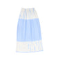 VALENTINA LIGHT BLUE TIE DYE MAXI SKIRT
