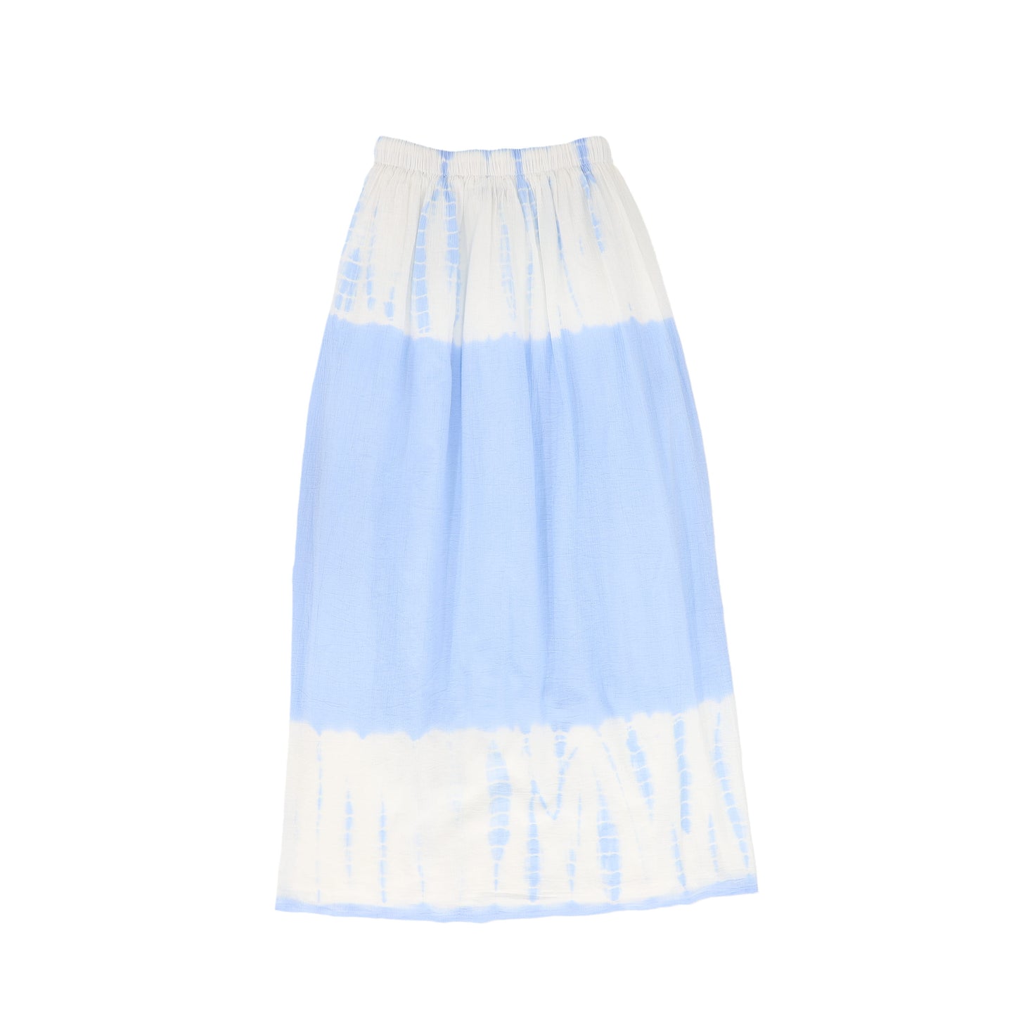 VALENTINA LIGHT BLUE TIE DYE MAXI SKIRT