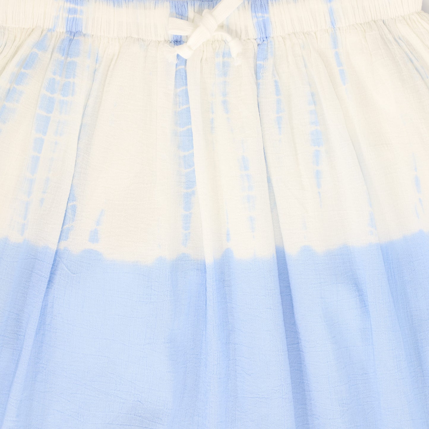 VALENTINA LIGHT BLUE TIE DYE MAXI SKIRT