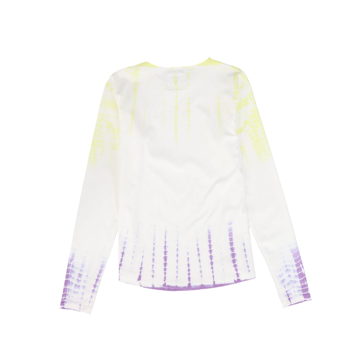 VALENTINA WHITE/LILAC TIE DYE T-SHIRT