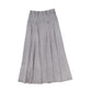 VALENTINA GREY FLOWY MINERAL WASH MAXI SKIRT