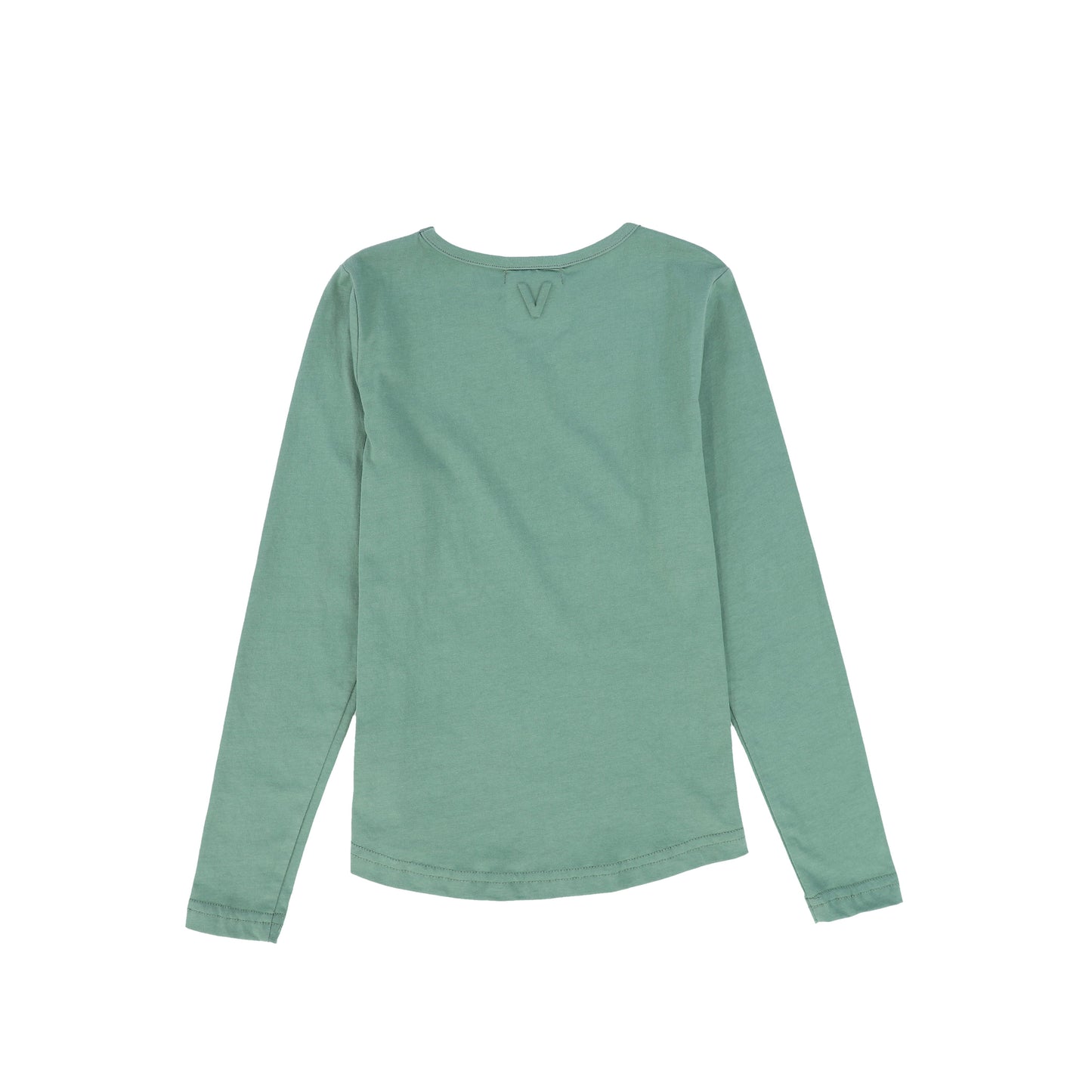 VALENTINA GREEN LONG SLEEVE TEE