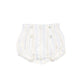 LE BOURDON IVORY/BLUE STRIPE BUTTON BLOOMER