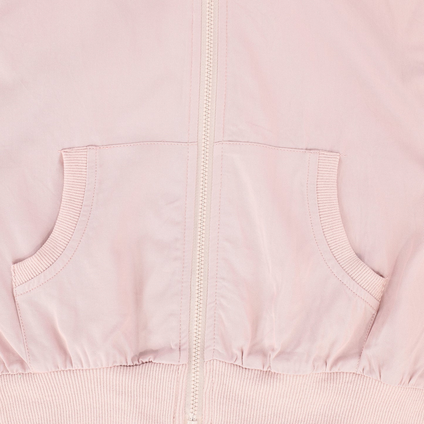 VALENTINA PINK HOODED ZIPPER TOP