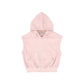 VALENTINA PINK HOODED ZIPPER TOP