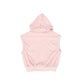 VALENTINA PINK HOODED ZIPPER TOP