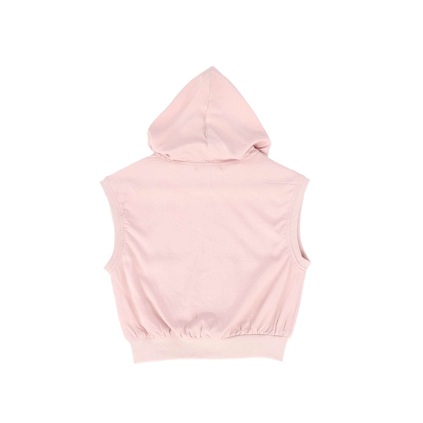 VALENTINA PINK HOODED ZIPPER TOP