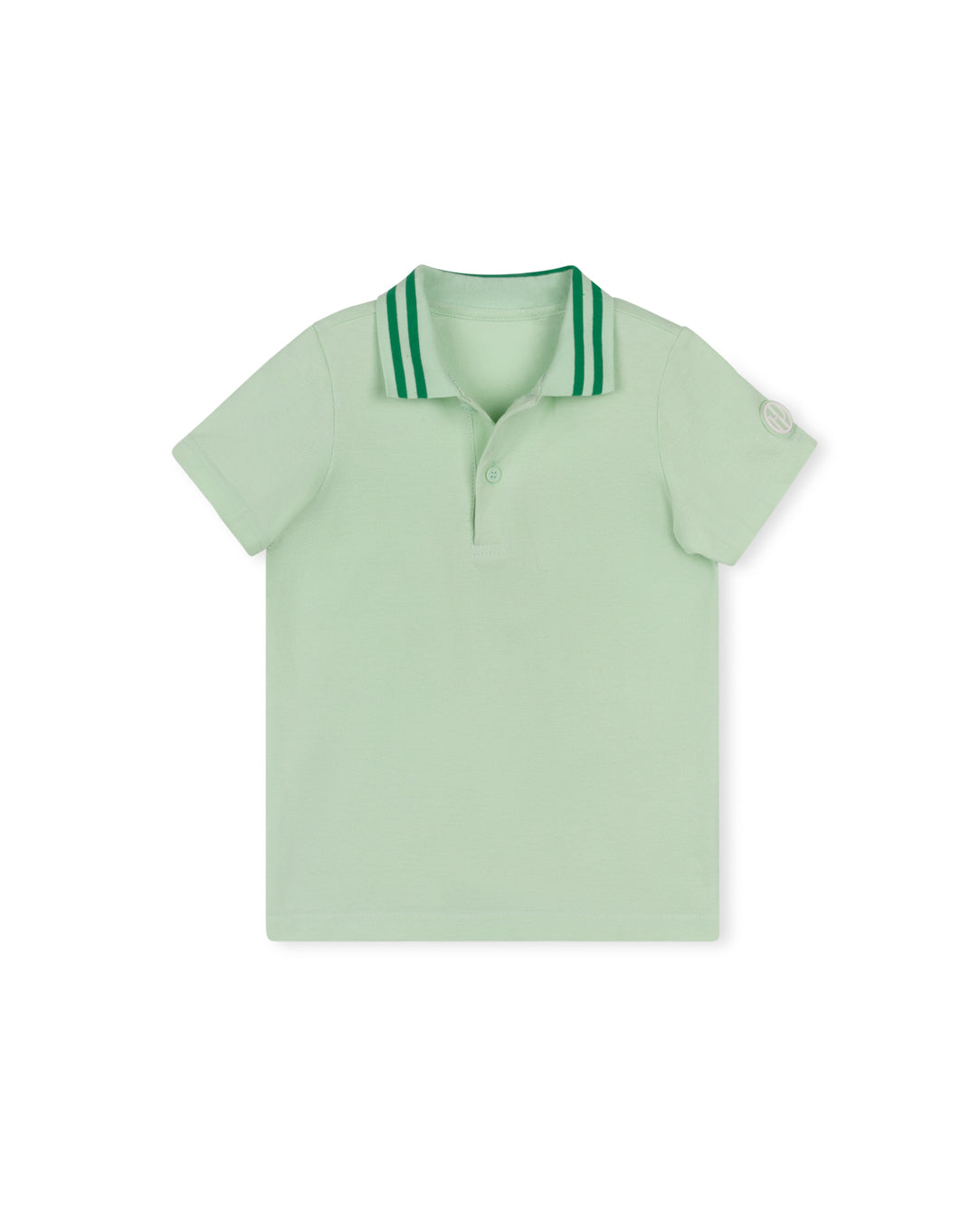 HARPER JAMES MINT GREEN TRIM COLLAR POLO