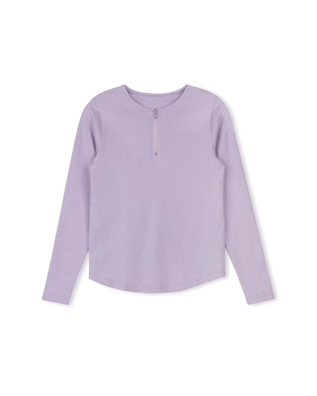 CABANA LILAC ZIPPER TEE