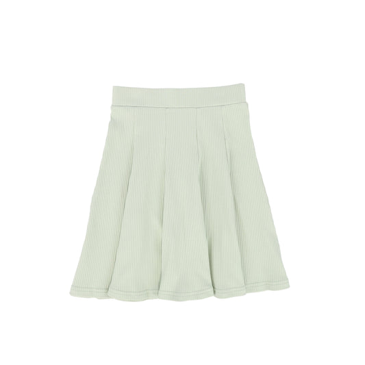 CABANA MINT RIBBED PANEL SKIRT