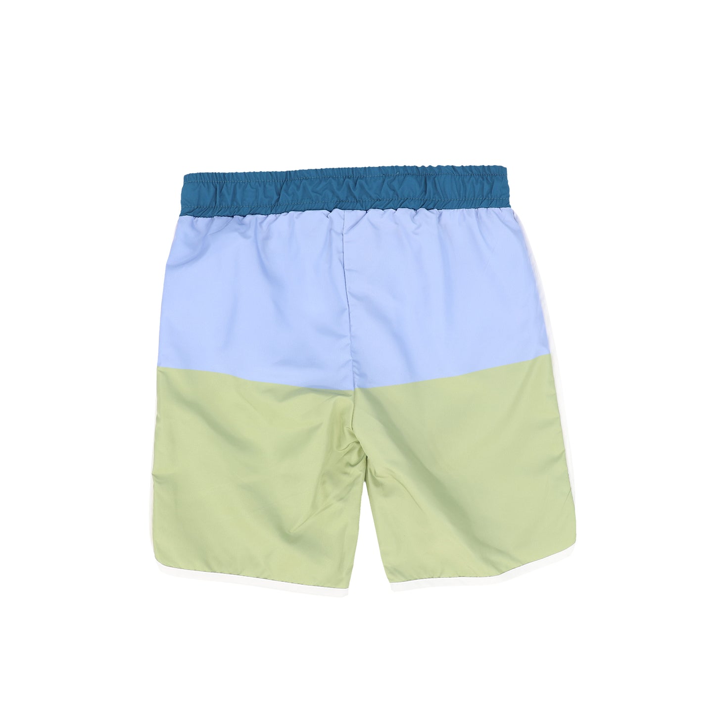 WATER CLUB BLUE COLORBLOCK SWIM TRUNKS