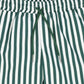 WATER CLUB GREEN STRIPED SWIM TRUNKS