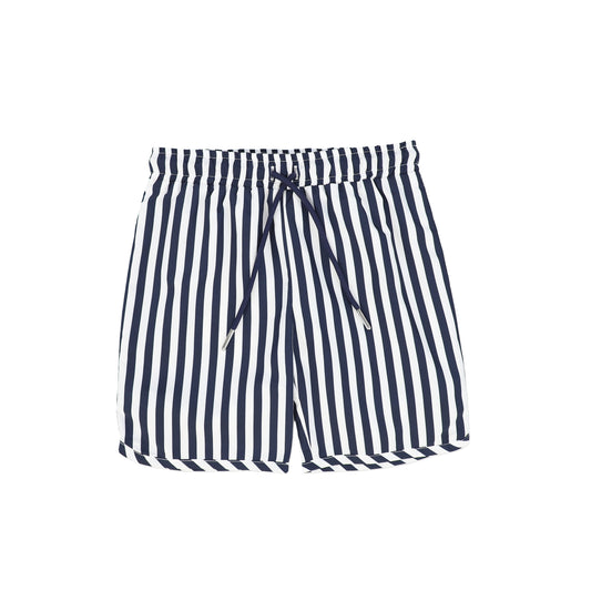 WATER CLUB NAVY STRIPED SWIM TRUNKS