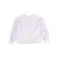 BAMBOO LILAC STRIPED LACE TRIM BLOUSE [FINAL SALE]