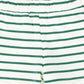 BAMBOO GREEN STRIPE T-SHIRT SHORTS