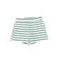 BAMBOO GREEN STRIPE T-SHIRT SHORTS