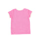 BAMBOO FUCHSIA PINK TRIM TERRY TEE [FINAL SALE]