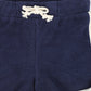 BAMBOO NAVY TRIM TERRY SHORTS