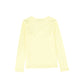 BAMBOO YELLOW TENNIS RACQUET T-SHIRT [FINAL SALE]